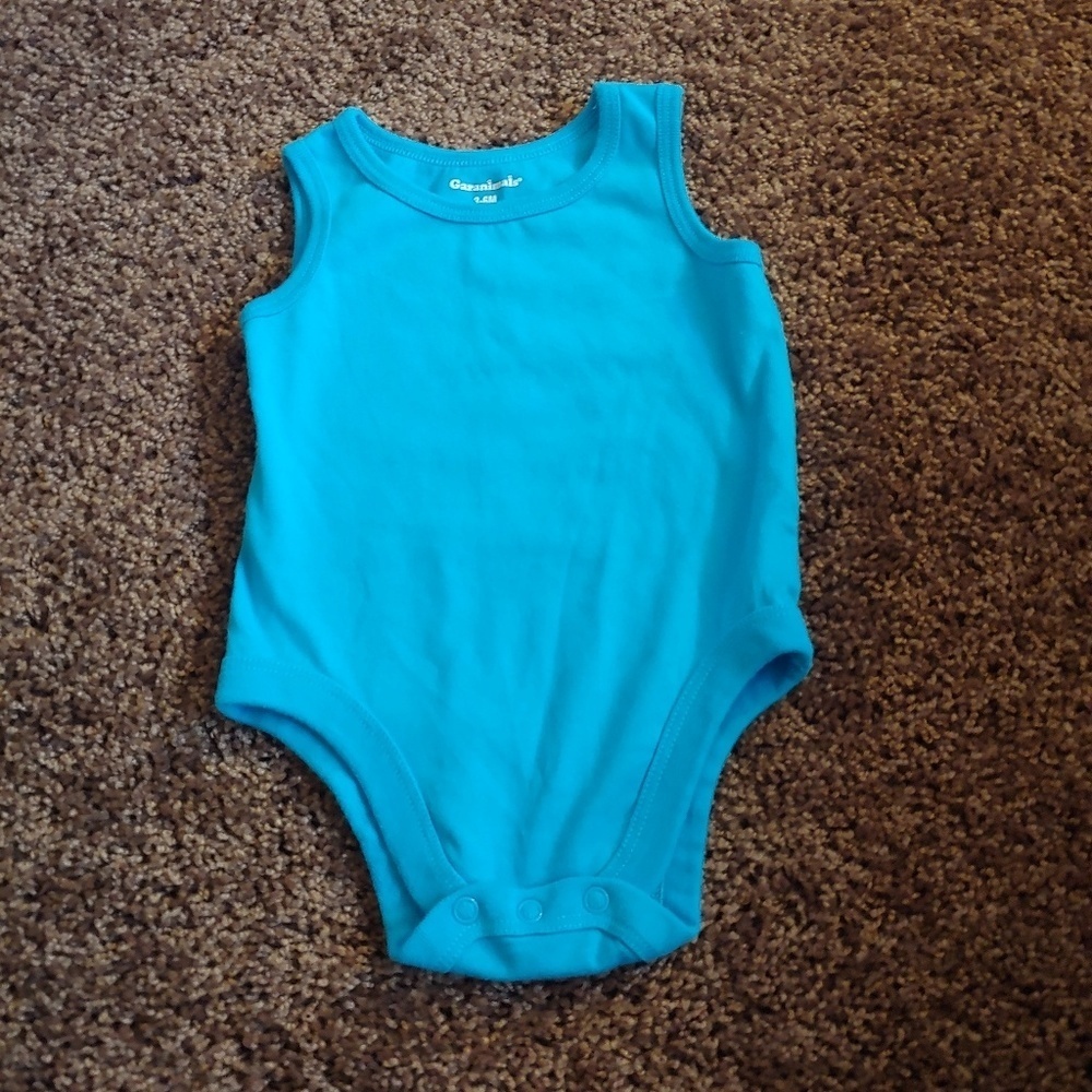 Garanimals blue tank top onesie